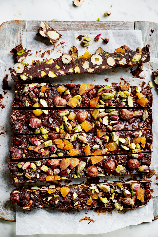 Healthy Rocky Road | DonalSkehan.com, The perfect healthy treat to satisfy any cravings from Indy Power's new book The Little Green Spoon. 
