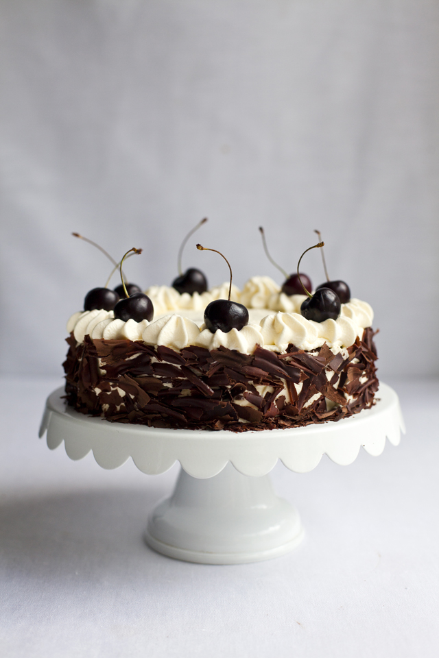 Black Forest Gateaux | DonalSkehan.com, Impressive looking traditional cake. 