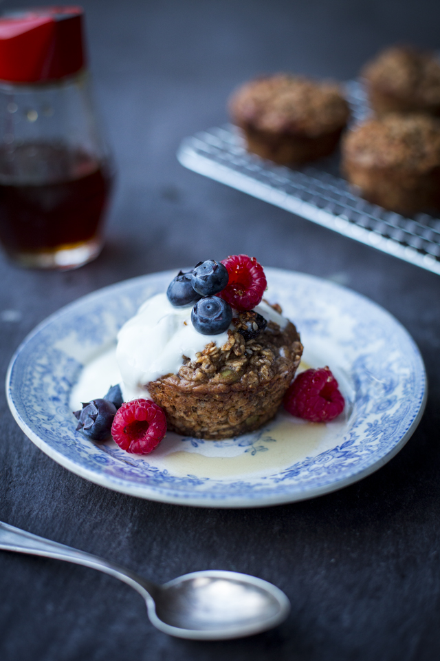 Baked Oatmeal | DonalSkehan.com, A nutritious and delicious breakfast on the go.