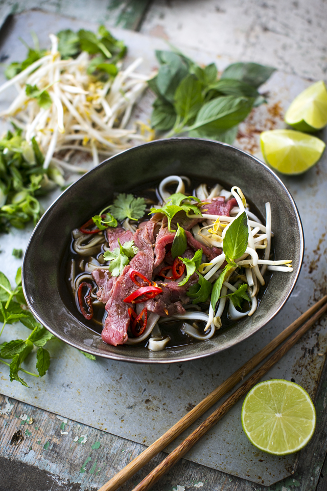 Beef Pho | DonalSkehan.com, A classic Asian dish, bursting with flavour! 