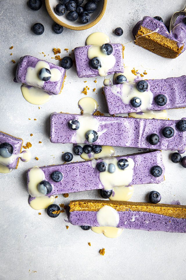 Blueberry And Ginger Ice Cream Bars | DonalSkehan.com