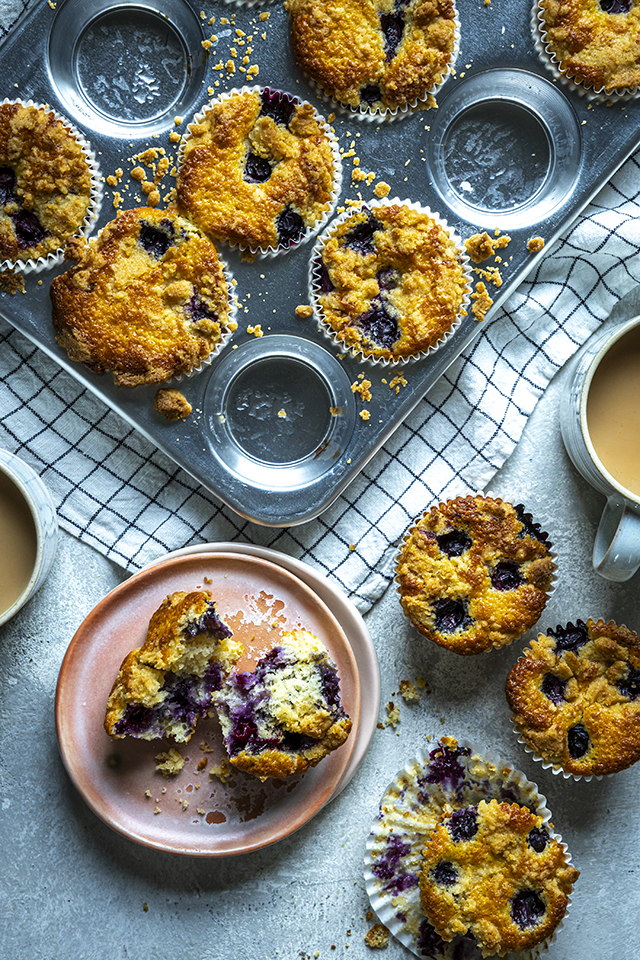 Bursting Blueberry Muffins | DonalSkehan.com