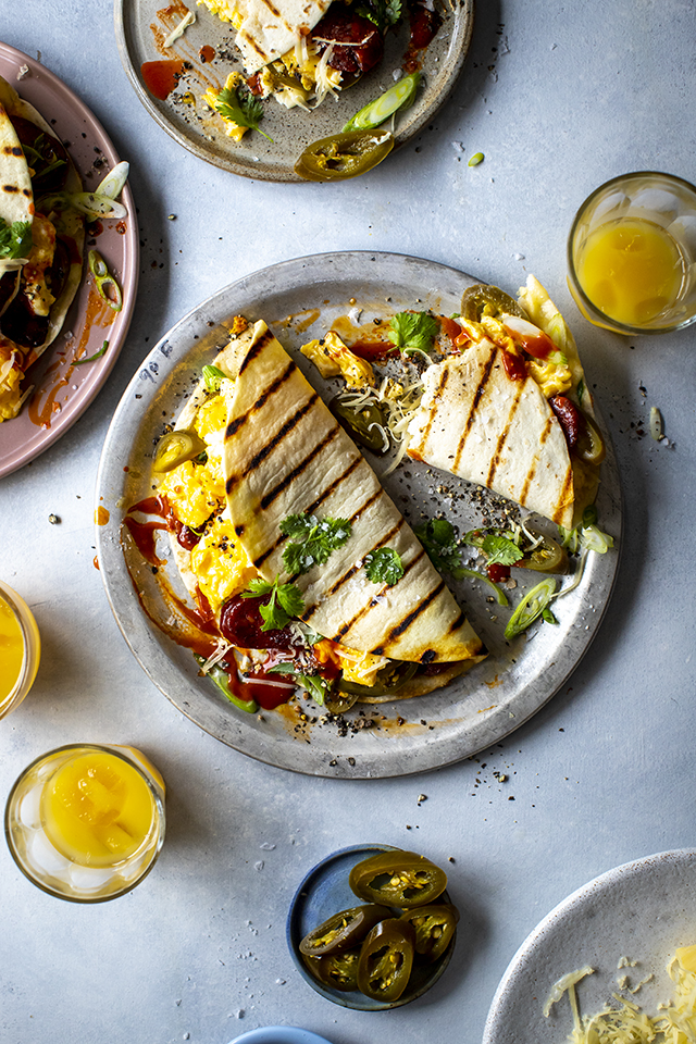 Seriously Good Breakfast Quesadillas | DonalSkehan.com