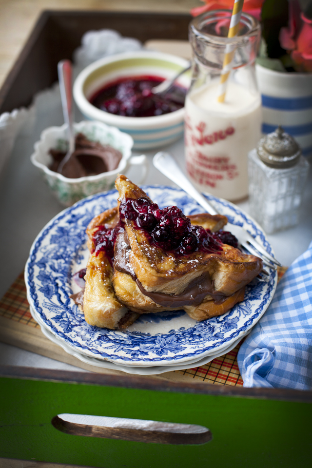 Nutella Stuffed Brioche French Toast | DonalSkehan.com, The most decadently delicious brunch treat!