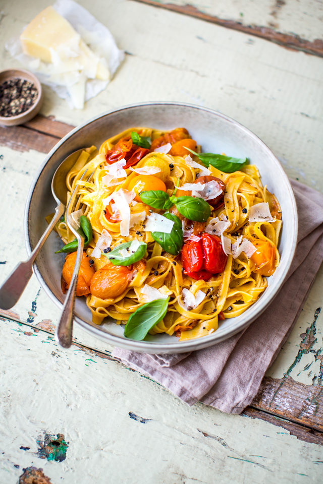 Brown Butter Confit Tomato Pasta | DonalSkehan.com