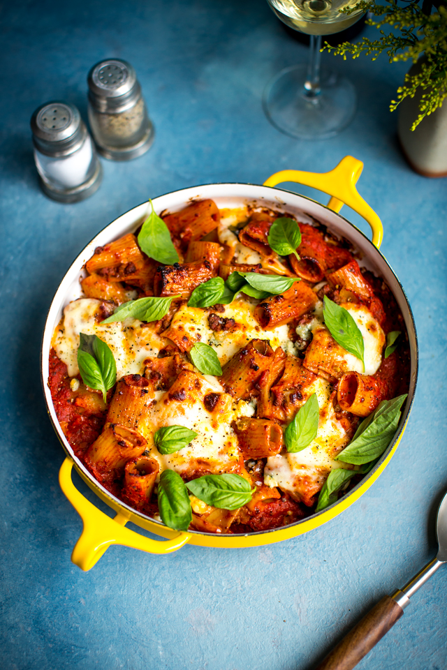 3 Cheese Beef Ragu Pasta Bake | DonalSkehan.com, Easy, cheesy and a little bit messy!