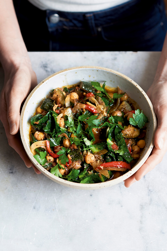 Chickpea & Greens Tagine | DonalSkehan.com