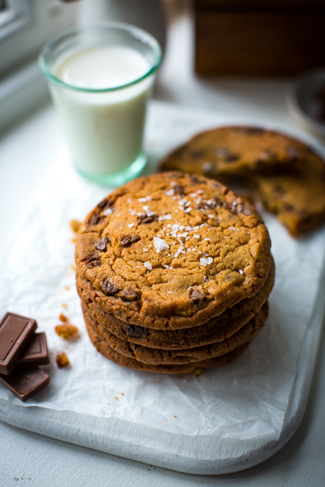 The Best Chocolate Chip Cookies | DonalSkehan.com, One of these chocolate chip cookies and a glass of milk is all you need in life!