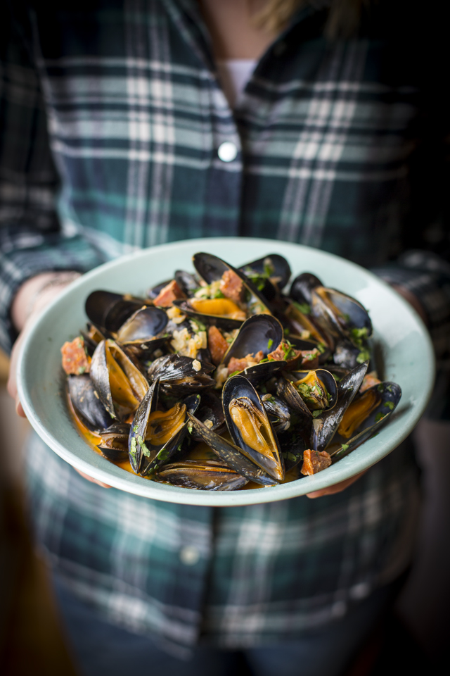 Mussels with Irish Cider Cream Sauce | DonalSkehan.com