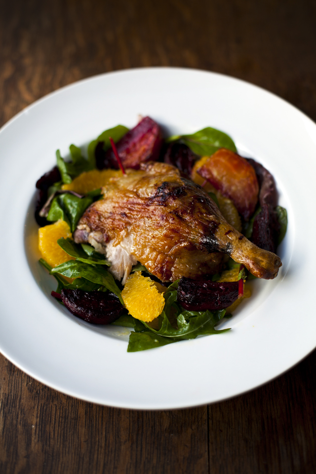 Duck, Beetroot and Orange Salad | DonalSkehan.com, Duck & orange...A winning combination.