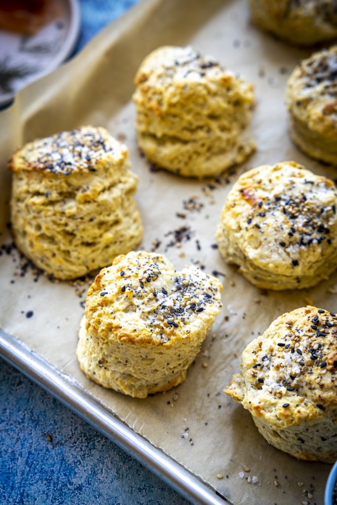 Everything Spiced Savoury Cheese Scones | DonalSkehan.com