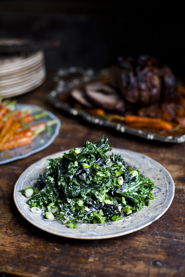 Irish Creamed Kale | DonalSkehan.com, If the thought of kale scares you, then let this be the dish that changes your mind!