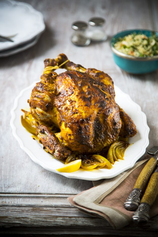 One Pot Indian Roast Chicken | DonalSkehan.com, A Sunday roast with an interesting twist! 