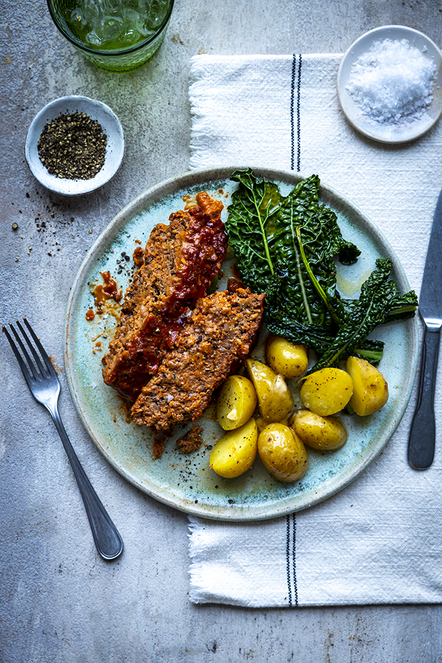 Meatloaf Baked in Tomato Soup | DonalSkehan.com