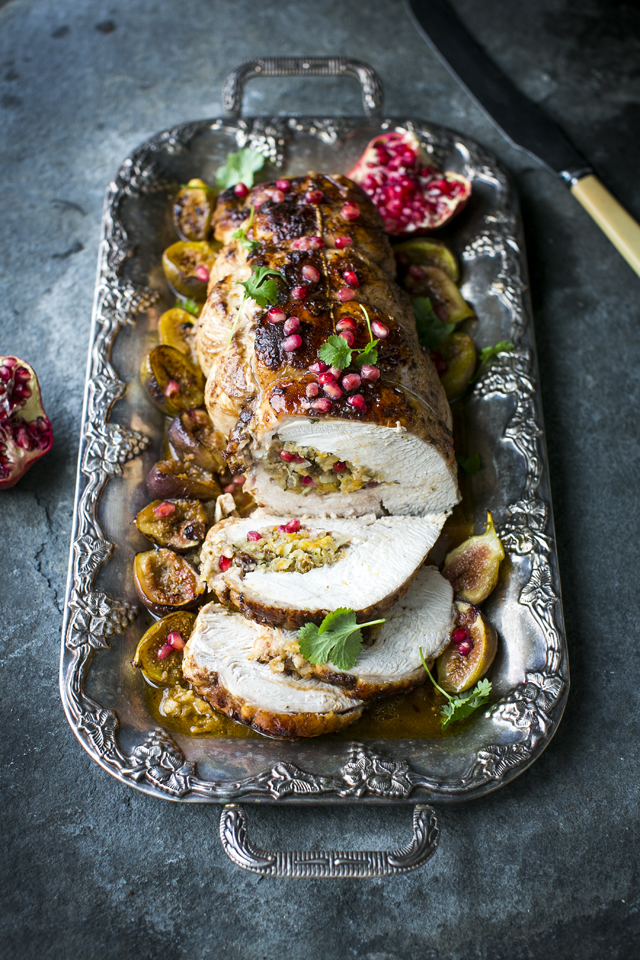 Jewelled Pot Roast Moroccan Turkey Breast | DonalSkehan.com, A new twist on an old Christmas classic.
