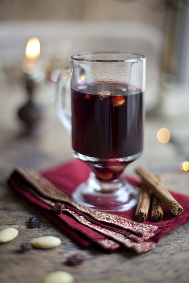 Glögg (Swedish Mulled Wine) | DonalSkehan.com, Delicious christmas drink!