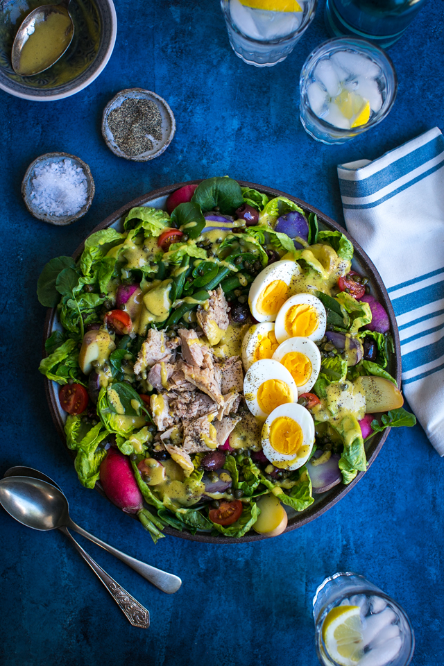 Niçoise Tuna with Tender Boiled Eggs | DonalSkehan.com, Great summer salad. 