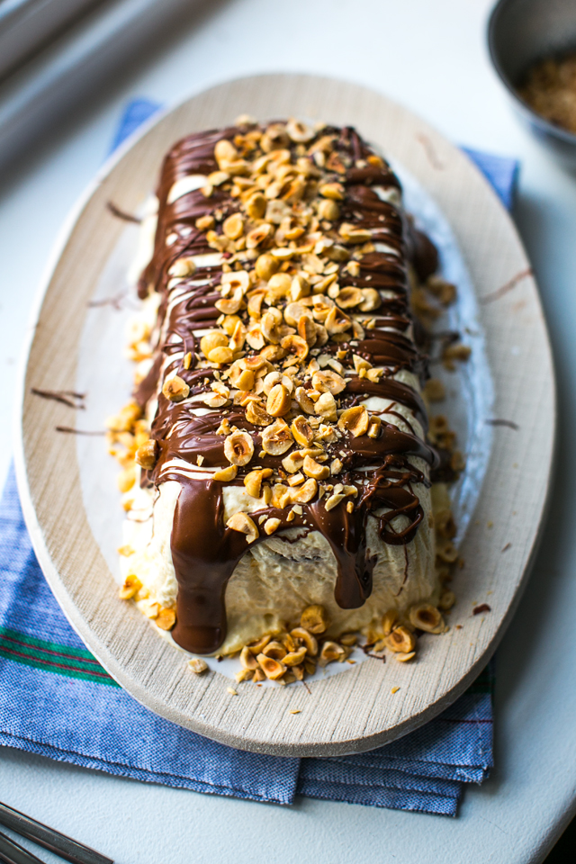 Chocolate & Hazelnut Nutella Semifreddo | DonalSkehan.com, Because Nutella isn't just for eating in spoonfuls straight out of the jar!