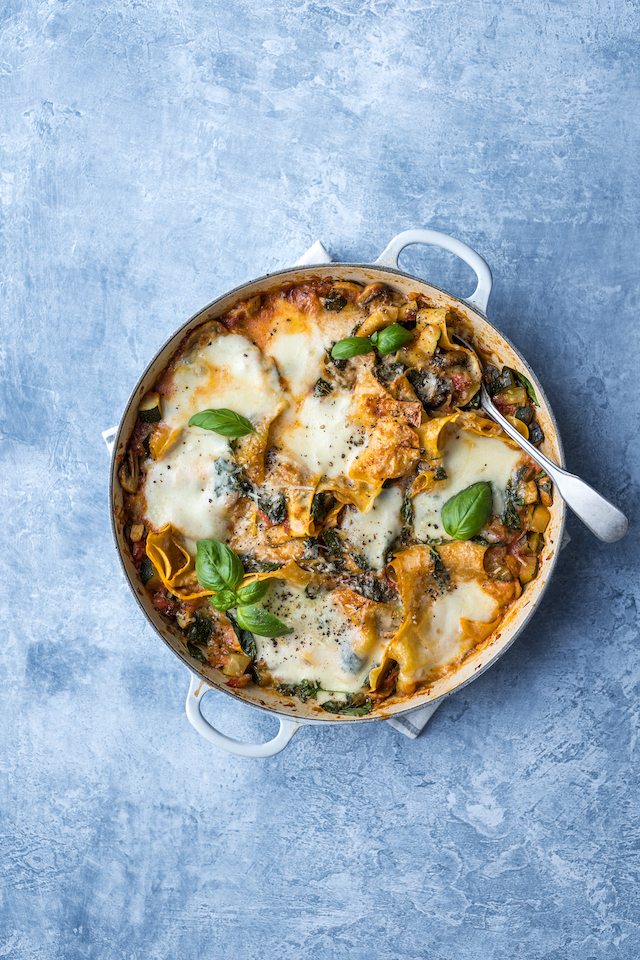 One-pan Vegetable Lasagne | DonalSkehan.com