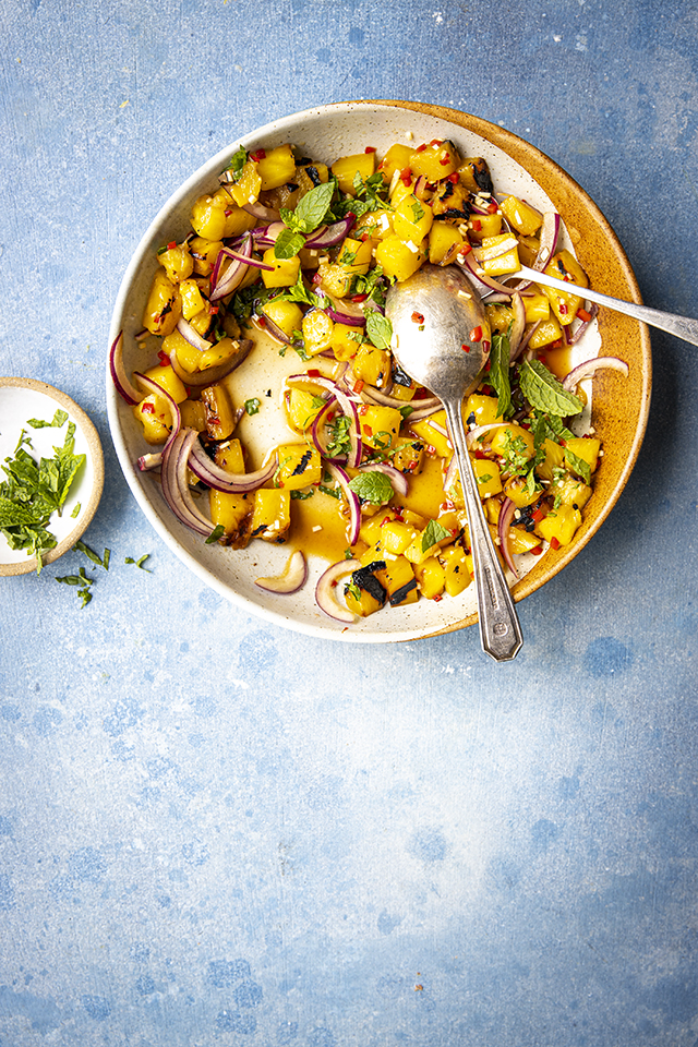 Pineapple Chilli Mint Salsa | DonalSkehan.com