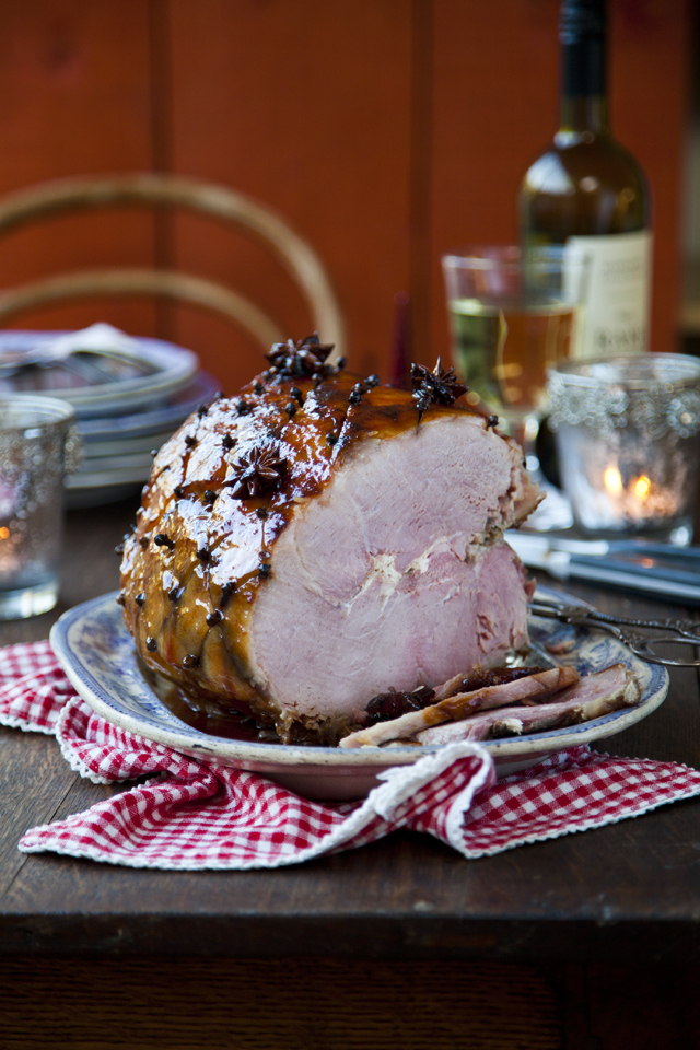 Plum & Star Anise Christmas Ham | DonalSkehan.com, A must have for christmas dinner.