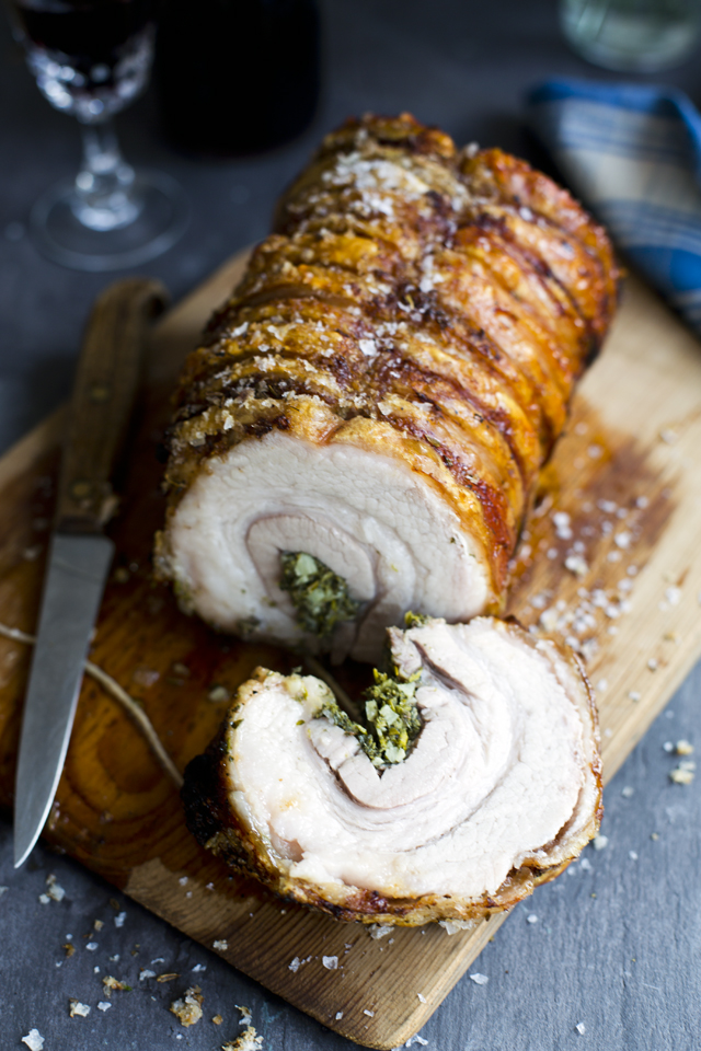 Porchetta-Style Boned & Rolled Roast Turkey Breast with Sage Butter | DonalSkehan.com