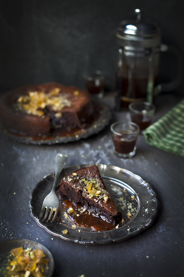 Salted Peanut Caramel Mud Pie | DonalSkehan.com, Decadently delicious dessert for a special occasion! 