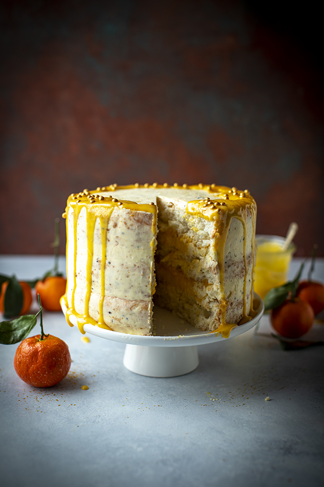 Clementine Spiced Angel Food Cake | DonalSkehan.com