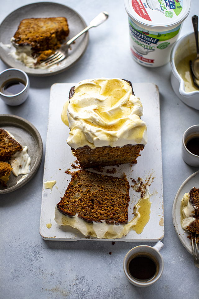 Spiced Pear & Yogurt Loaf | DonalSkehan.com