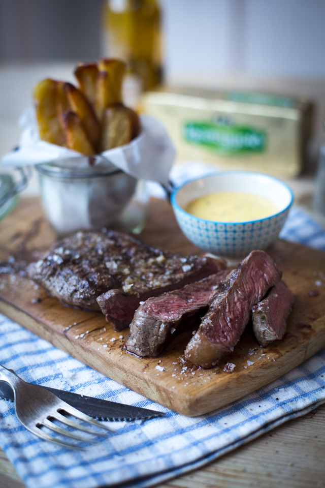 Steak & Chips with Bearnaise Sauce | DonalSkehan.com, Classic comfort food with the flavour turned up!