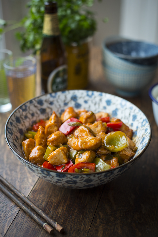 Sweet & Sour Chicken | DonalSkehan.com, My take on the Chinese takeaway favourite.