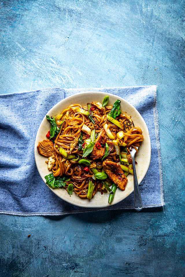 Spicy Drunken Noodles | DonalSkehan.com