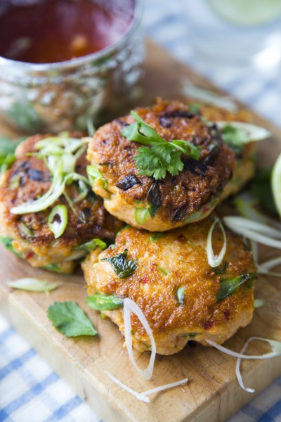 Donal Skehan | Asian Fish Cakes with Cucumber & Carrot Salad