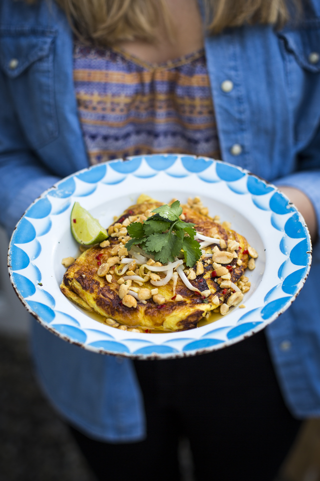 Thai Breakfast Omelette | DonalSkehan.com, This fresh, filling omelette recipe will put a pep in your step! 