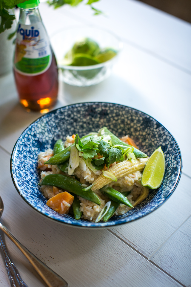 Thai Super Green Veggie Stew | DonalSkehan.com, Thai inspired supper in 15 minutes!
