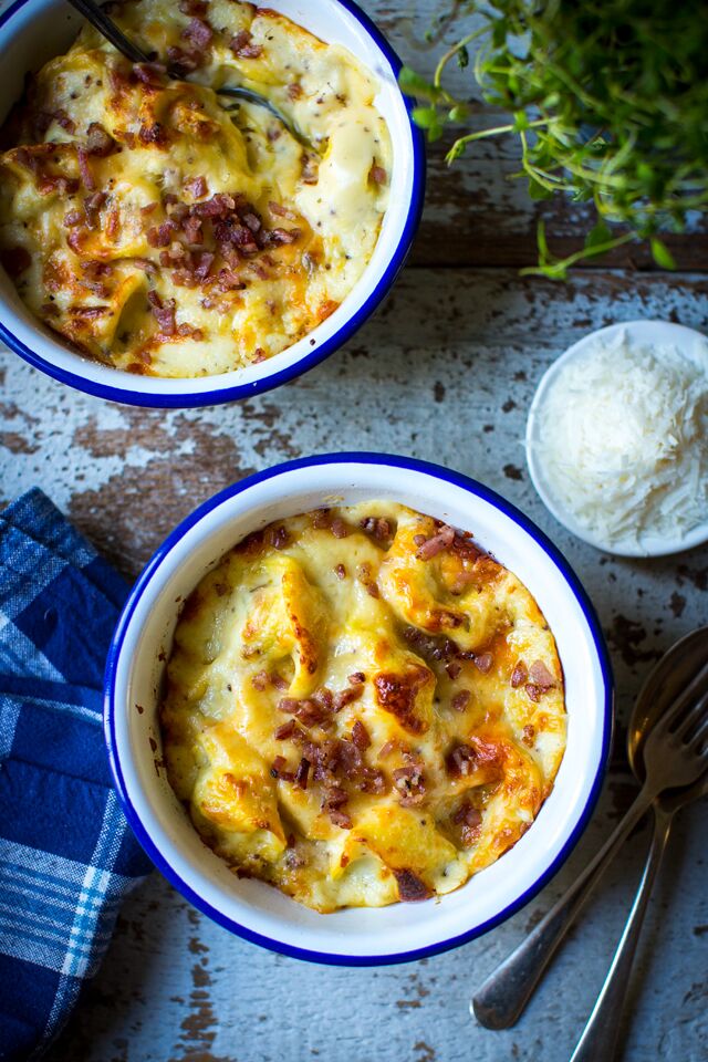 Tortellini Mac & Cheese | DonalSkehan.com, A great way to amp up shop-bought tortellini.