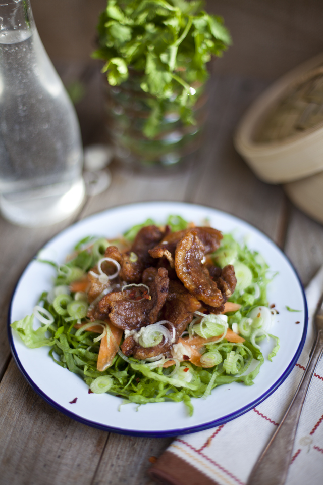 Crispy 5 Spice and Chilli Duck Salad | DonalSkehan.com, The perfect quick lunch option!