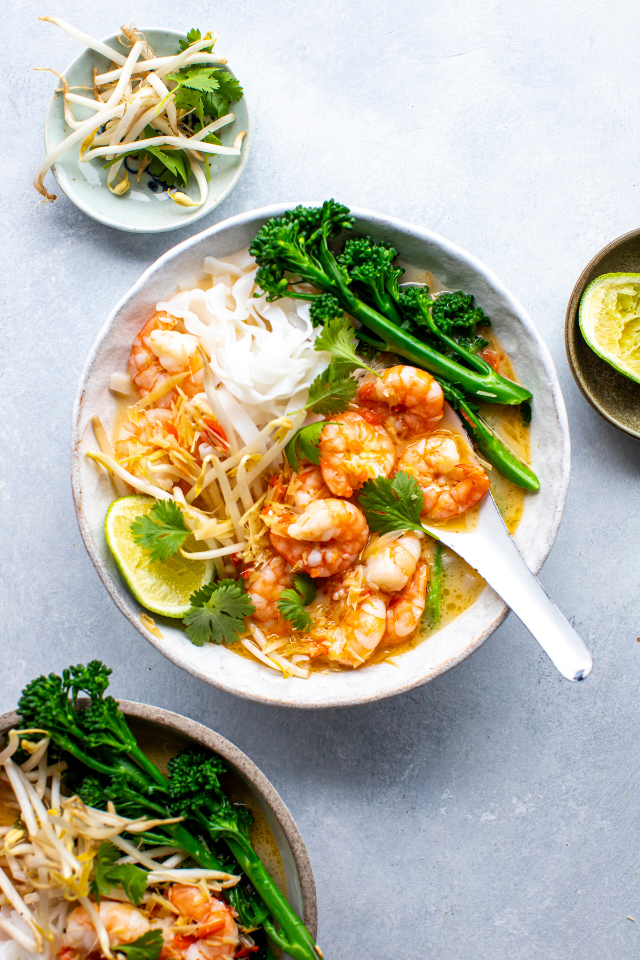 Hot & Sour Prawn Noodle Soup | DonalSkehan.com