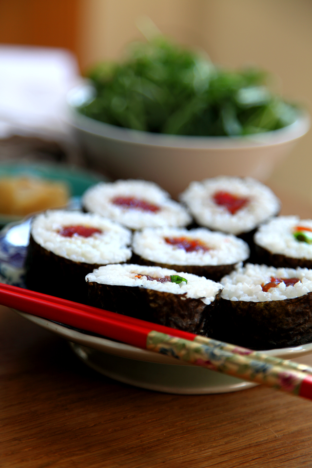 Sweet Chilli Chicken Maki | DonalSkehan.com, Sushi time!